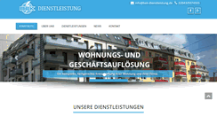 Desktop Screenshot of bek-dienstleistung.de